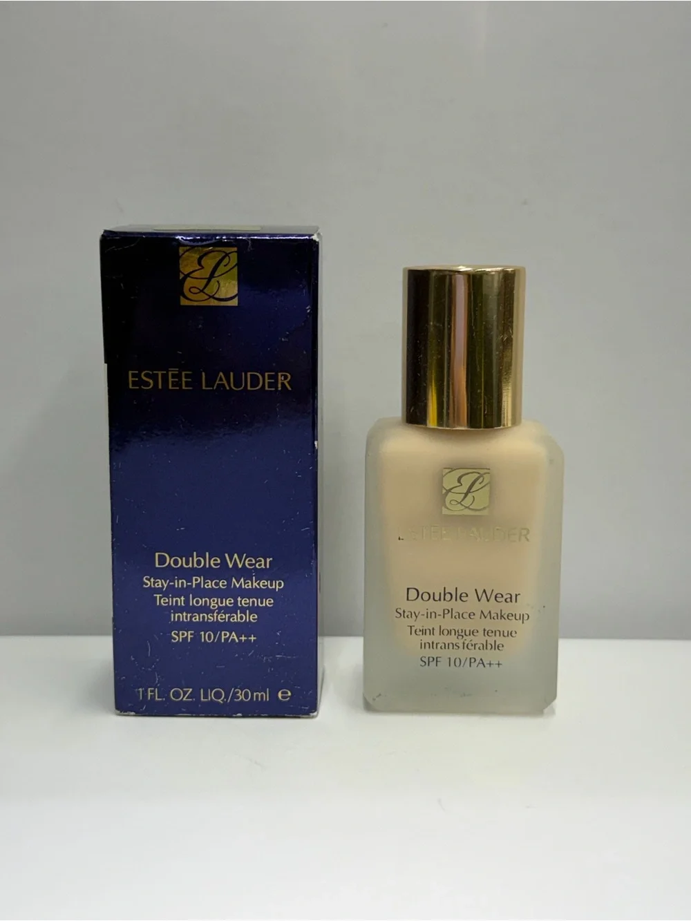 Estée Lauder Double Wear Foundation 1W1 Bone Original Formula SPF 10 1 oz NIB